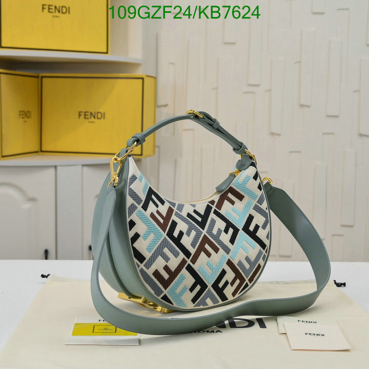 Fendi Bag-(4A)-Graphy-Cookie- Code: KB7624