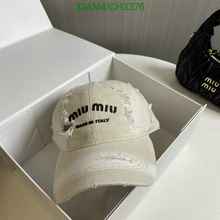 Cap-(Hat)-Miu Miu Code: CH3376 $: 32USD