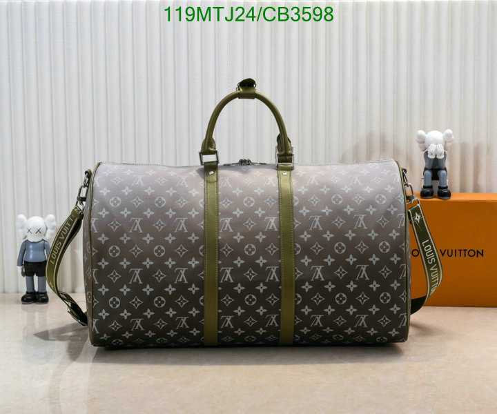 LV Bag-(4A)-Keepall BandouliRe 45-50- Code: CB3598 $: 119USD