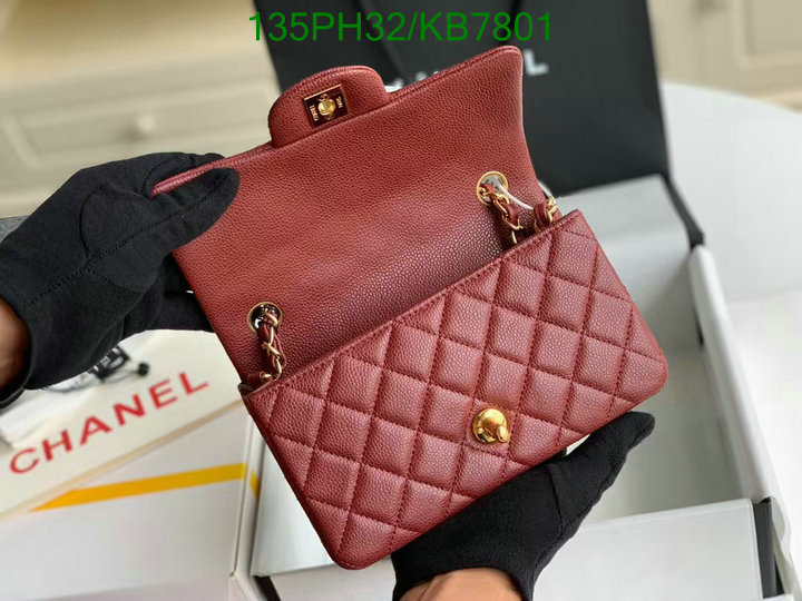 Chanel Bag-(Mirror)-Crossbody- Code: KB7801 $: 135USD