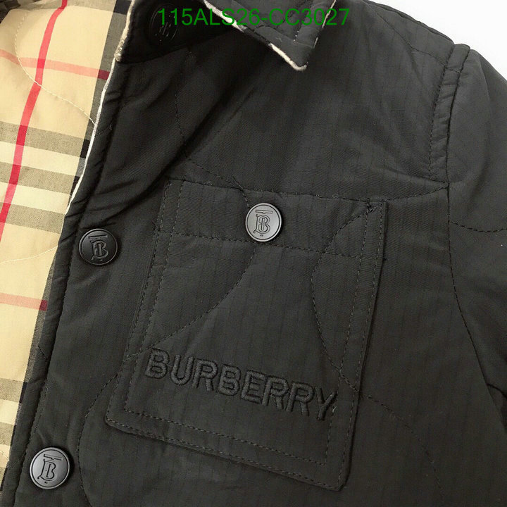 Kids Clothing-Burberry Code: CC3027 $: 115USD