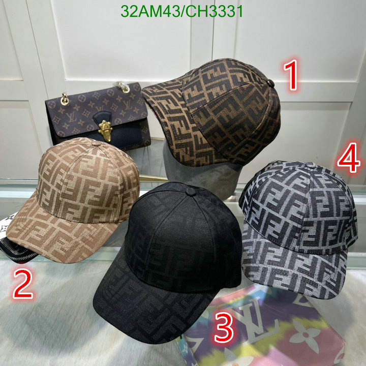 Cap-(Hat)-Fendi Code: CH3331 $: 32USD