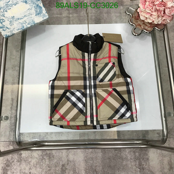 Kids Clothing-Burberry Code: CC3026 $: 89USD