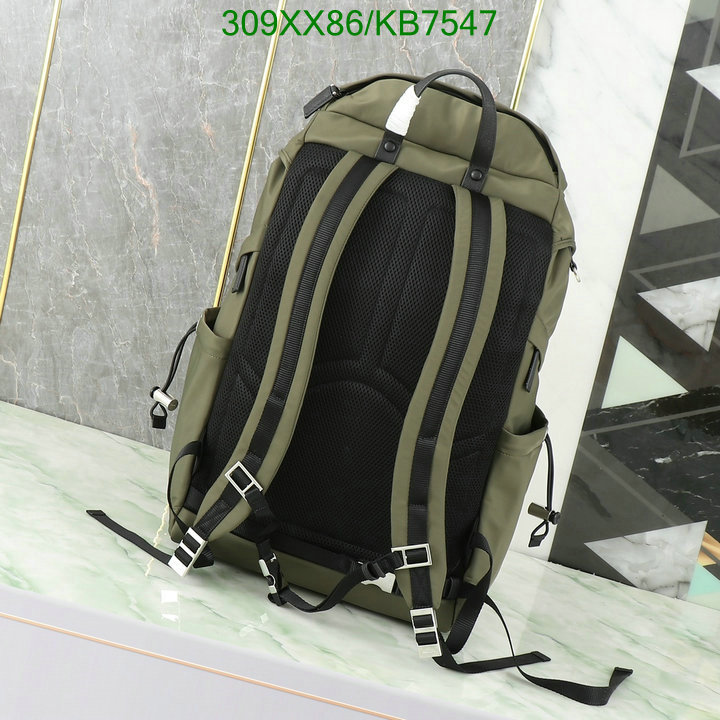 Prada Bag-(Mirror)-Backpack- Code: KB7547 $: 309USD