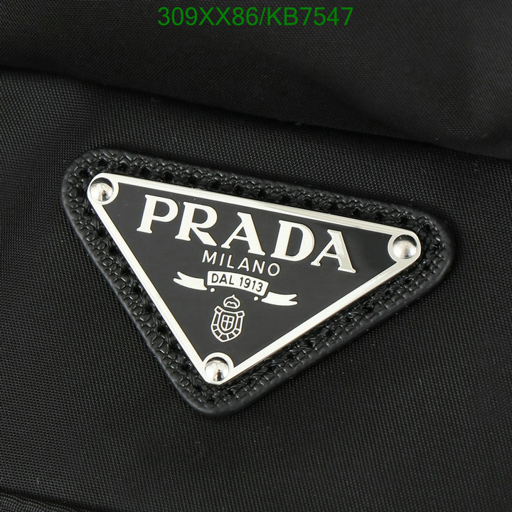 Prada Bag-(Mirror)-Backpack- Code: KB7547 $: 309USD