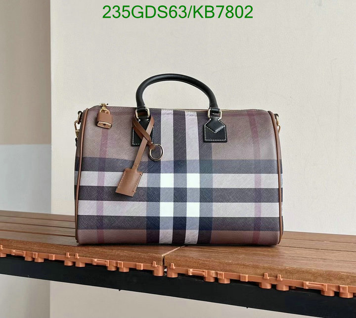 Burberry Bag-(Mirror)-Handbag- Code: KB7802 $: 235USD