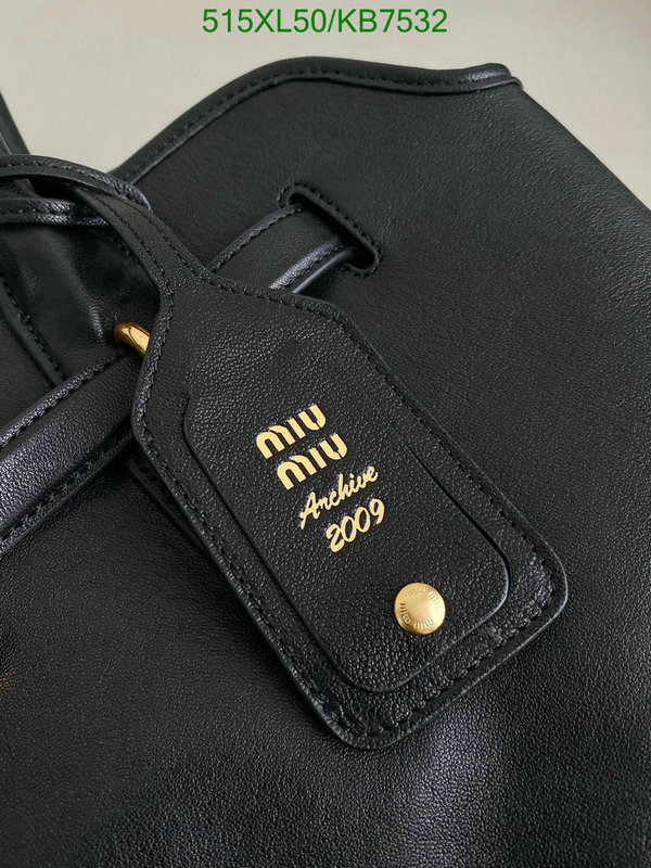 Miu Miu Bag-(Mirror)-Handbag- Code: KB7532 $: 515USD