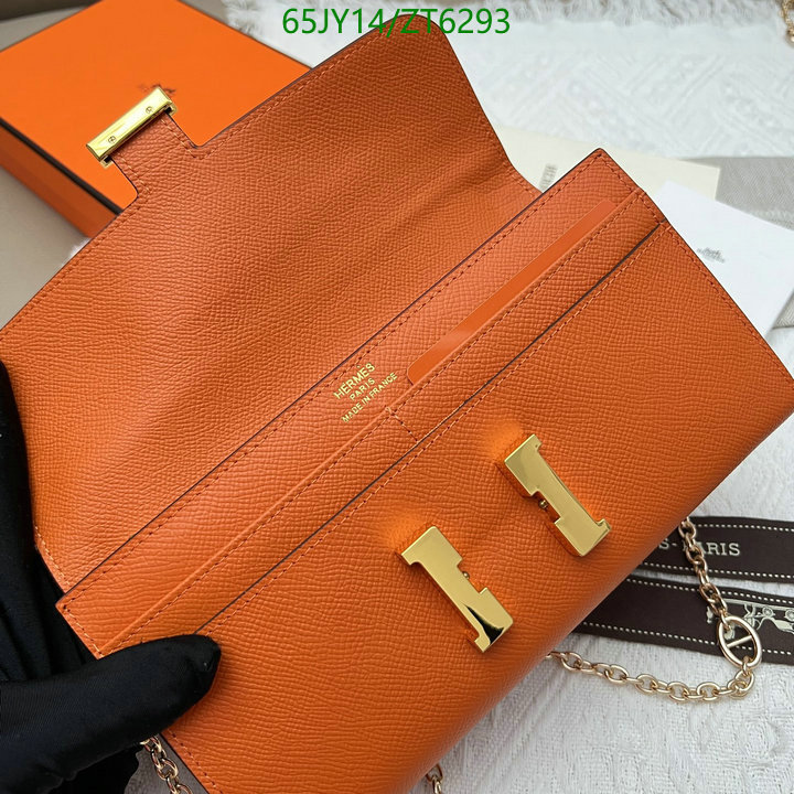 Hermes Bag-(4A)-Wallet- Code: ZT6293 $: 65USD