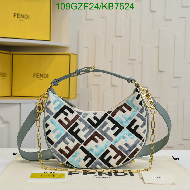 Fendi Bag-(4A)-Graphy-Cookie- Code: KB7624