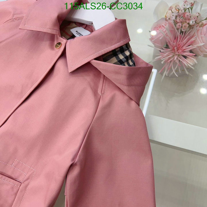 Kids Clothing-Burberry Code: CC3034 $: 115USD