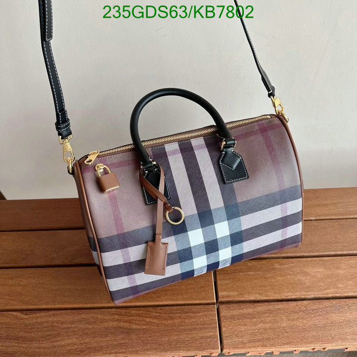 Burberry Bag-(Mirror)-Handbag- Code: KB7802 $: 235USD