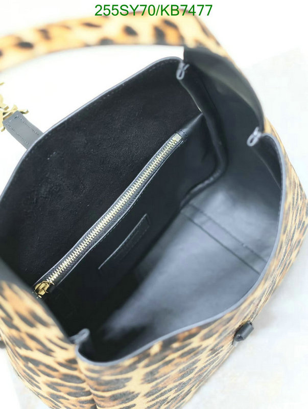 YSL Bag-(Mirror)-Handbag- Code: KB7477 $: 225USD