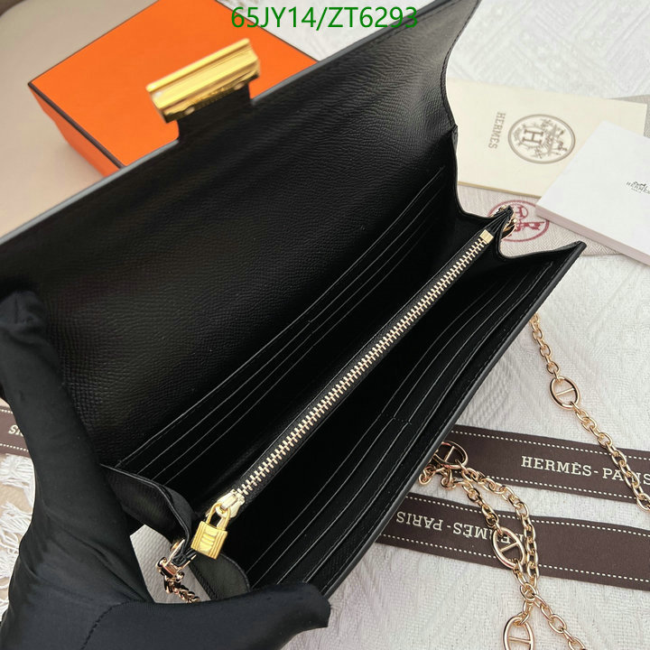 Hermes Bag-(4A)-Wallet- Code: ZT6293 $: 65USD