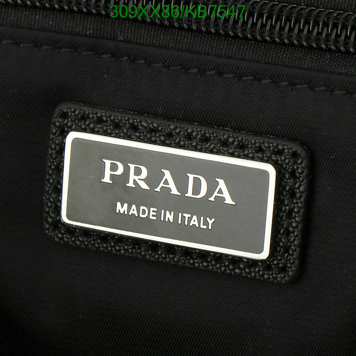 Prada Bag-(Mirror)-Backpack- Code: KB7547 $: 309USD