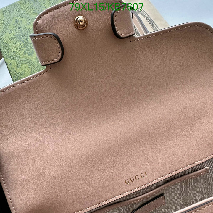 Gucci Bag-(4A)-Horsebit- Code: KB7607 $: 79USD