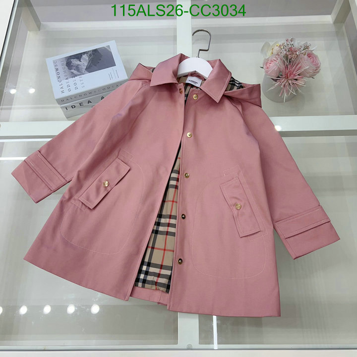 Kids Clothing-Burberry Code: CC3034 $: 115USD