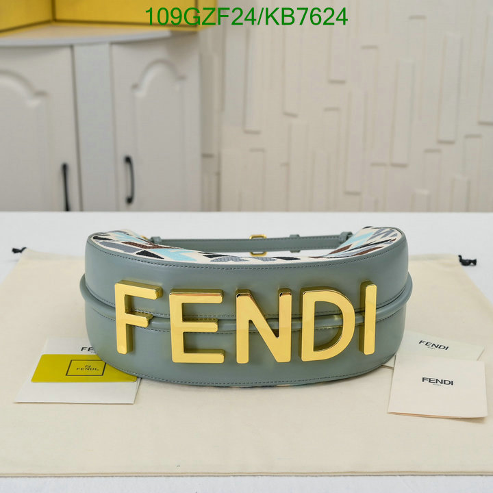 Fendi Bag-(4A)-Graphy-Cookie- Code: KB7624