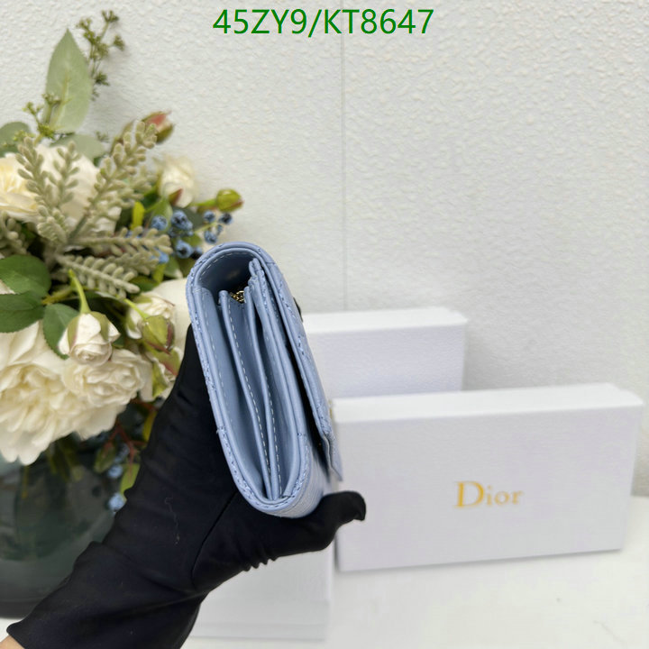 Dior Bag-(4A)-Wallet- Code: KT8647 $: 45USD