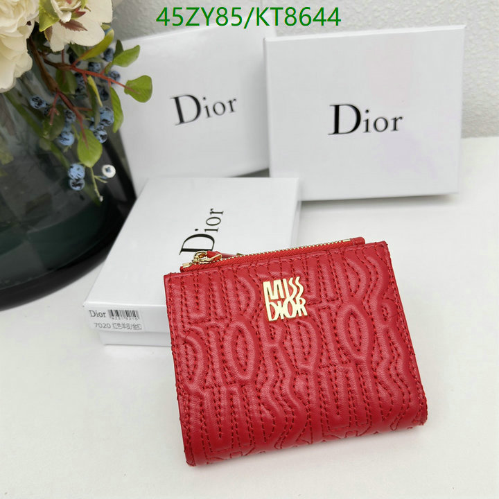 Dior Bag-(4A)-Wallet- Code: KT8644 $: 45USD