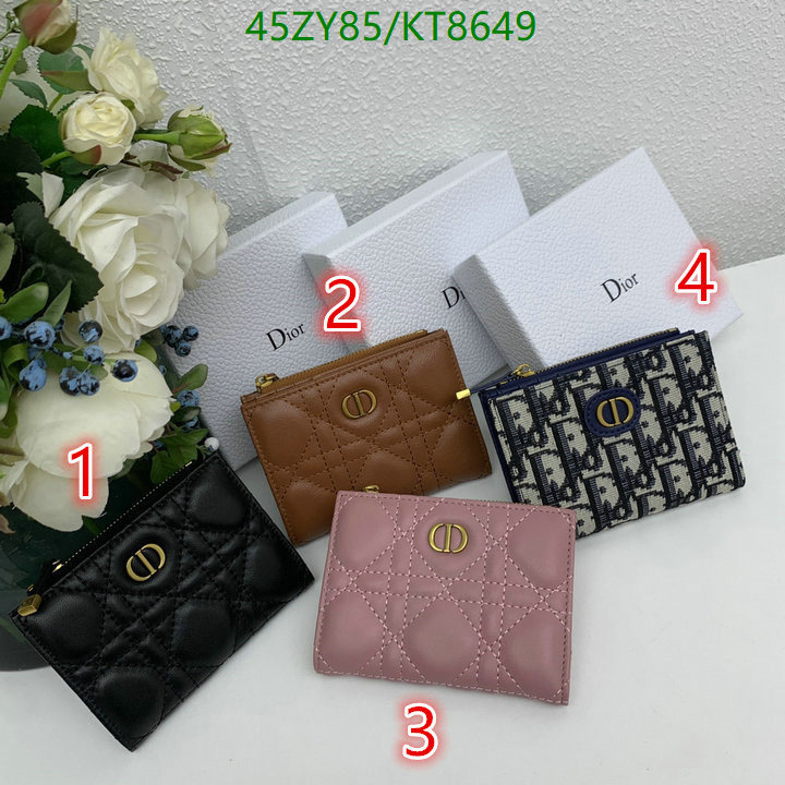 Dior Bag-(4A)-Wallet- Code: KT8649 $: 45USD