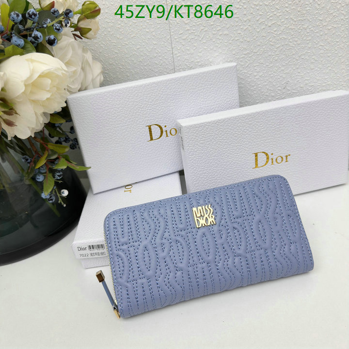 Dior Bag-(4A)-Wallet- Code: KT8646 $: 45USD