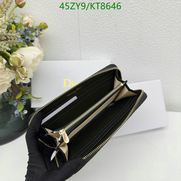 Dior Bag-(4A)-Wallet- Code: KT8646 $: 45USD