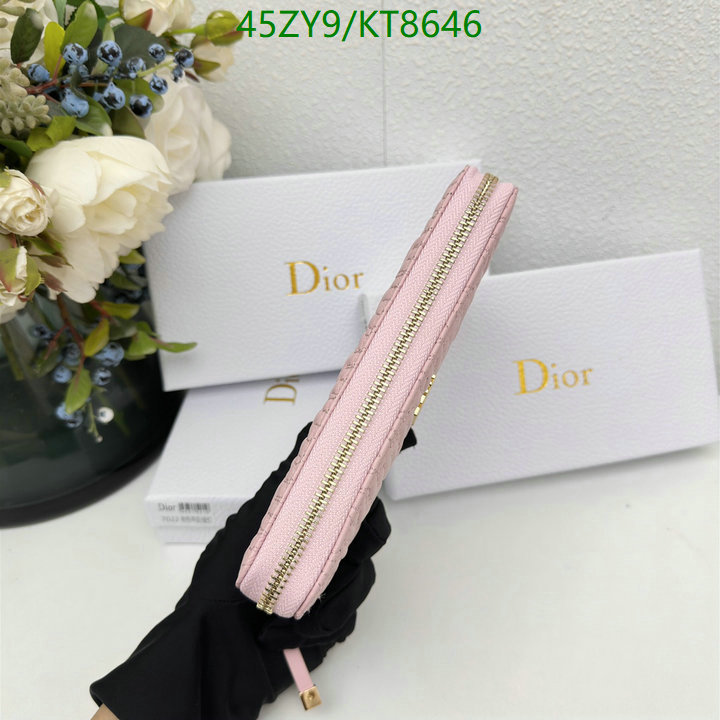 Dior Bag-(4A)-Wallet- Code: KT8646 $: 45USD