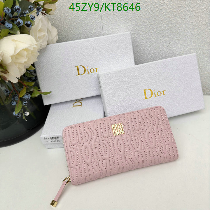 Dior Bag-(4A)-Wallet- Code: KT8646 $: 45USD