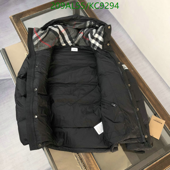 Down jacket Men-Burberry Code: KC9294 $: 209USD