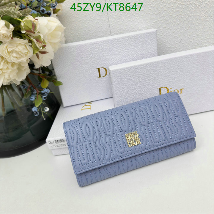 Dior Bag-(4A)-Wallet- Code: KT8647 $: 45USD