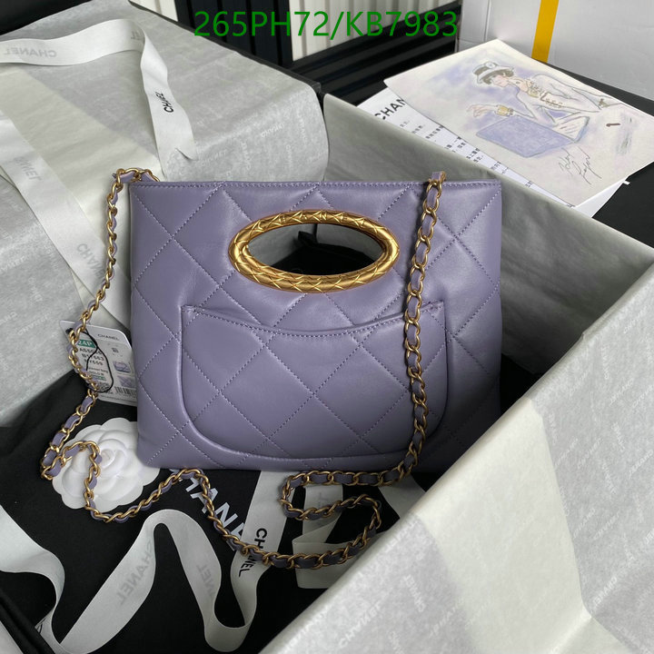 Chanel Bag-(Mirror)-Handbag- Code: KB7983 $: 265USD