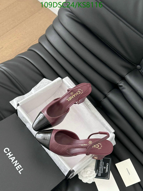 Women Shoes-Chanel Code: KS8116 $: 109USD