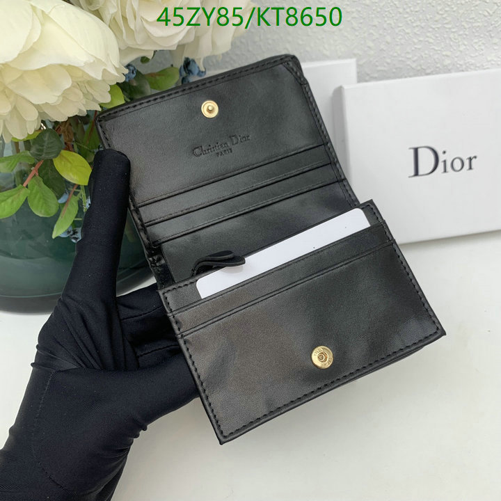 Dior Bag-(4A)-Wallet- Code: KT8650 $: 45USD