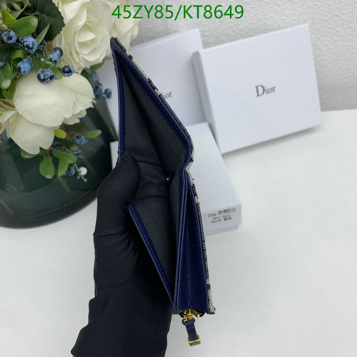 Dior Bag-(4A)-Wallet- Code: KT8649 $: 45USD