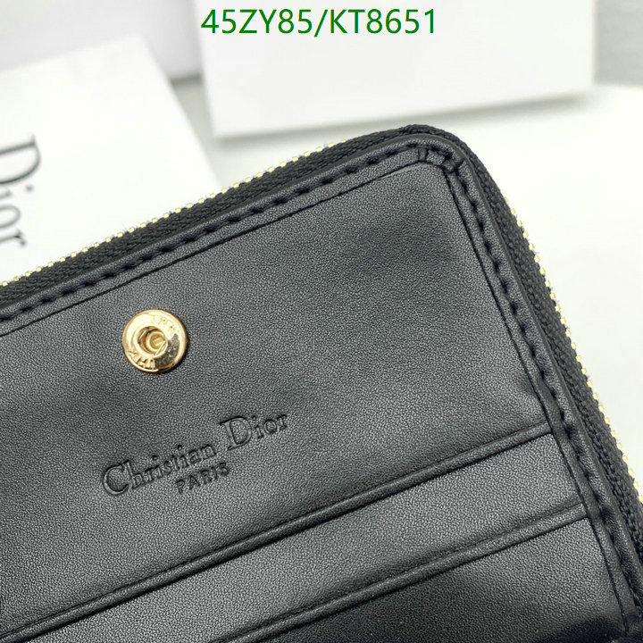 Dior Bag-(4A)-Wallet- Code: KT8651 $: 45USD