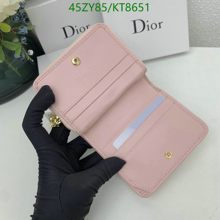 Dior Bag-(4A)-Wallet- Code: KT8651 $: 45USD