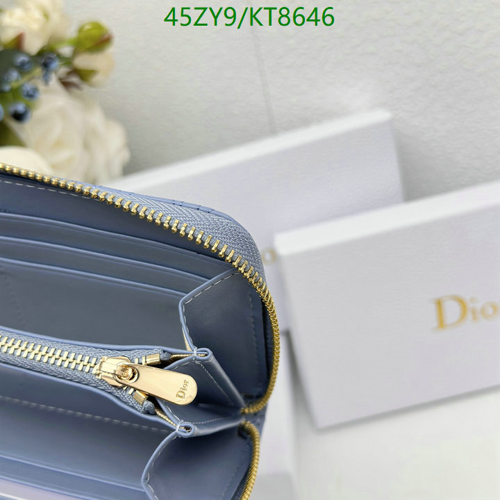 Dior Bag-(4A)-Wallet- Code: KT8646 $: 45USD