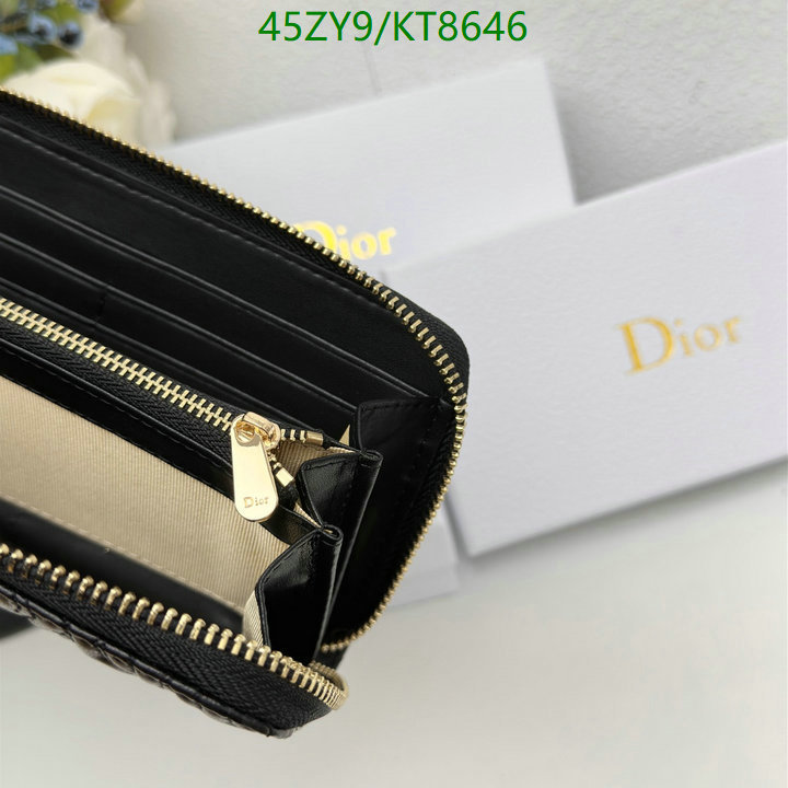 Dior Bag-(4A)-Wallet- Code: KT8646 $: 45USD