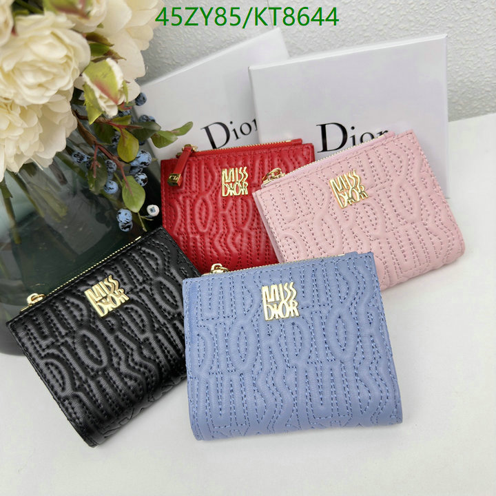 Dior Bag-(4A)-Wallet- Code: KT8644 $: 45USD