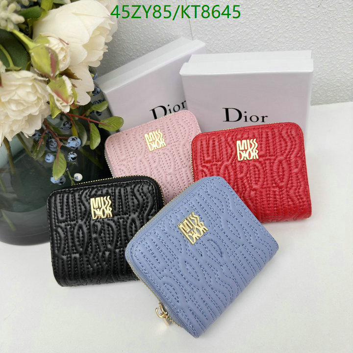 Dior Bag-(4A)-Wallet- Code: KT8645 $: 45USD