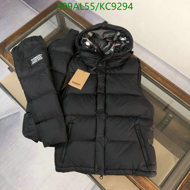 Down jacket Men-Burberry Code: KC9294 $: 209USD