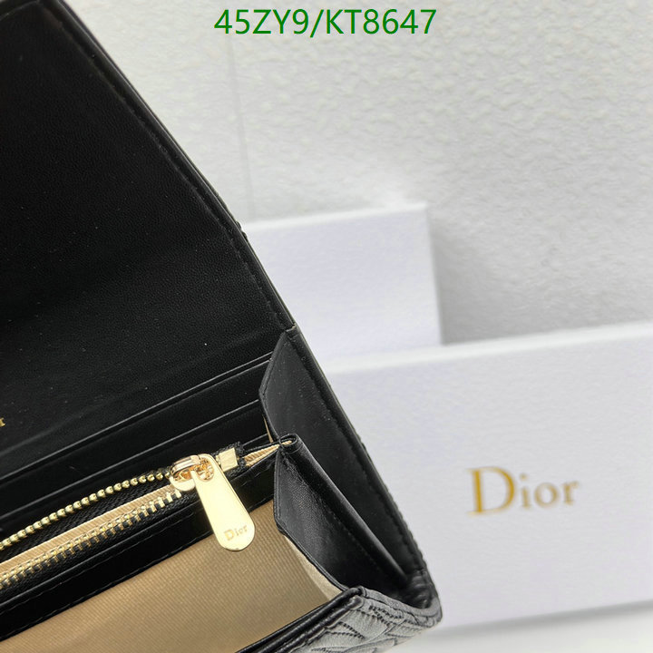 Dior Bag-(4A)-Wallet- Code: KT8647 $: 45USD