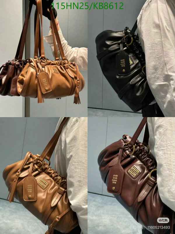 Miu Miu Bag-(4A)-Handbag- Code: KB8612 $: 115USD