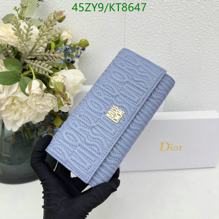 Dior Bag-(4A)-Wallet- Code: KT8647 $: 45USD