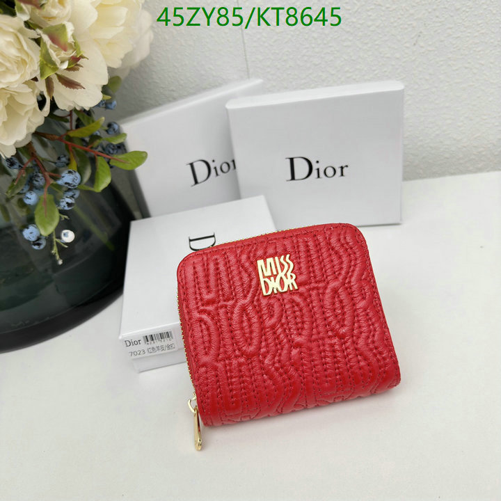 Dior Bag-(4A)-Wallet- Code: KT8645 $: 45USD