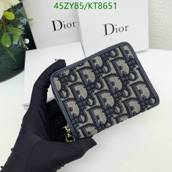 Dior Bag-(4A)-Wallet- Code: KT8651 $: 45USD