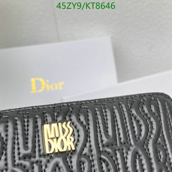 Dior Bag-(4A)-Wallet- Code: KT8646 $: 45USD