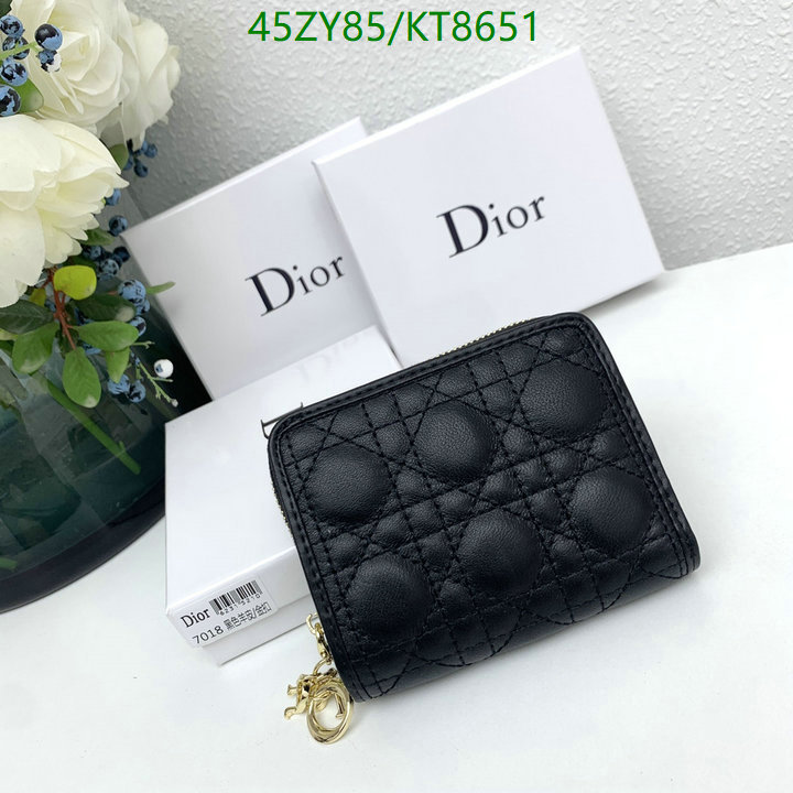 Dior Bag-(4A)-Wallet- Code: KT8651 $: 45USD