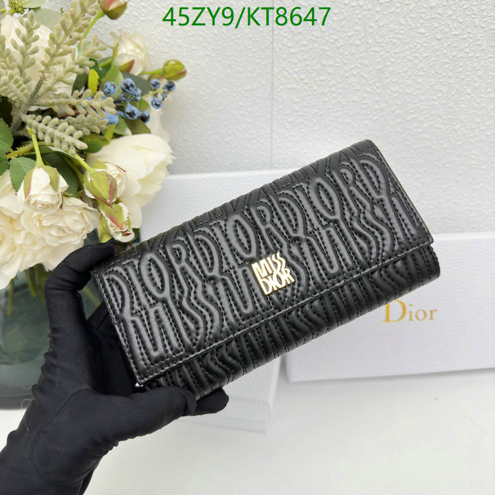 Dior Bag-(4A)-Wallet- Code: KT8647 $: 45USD