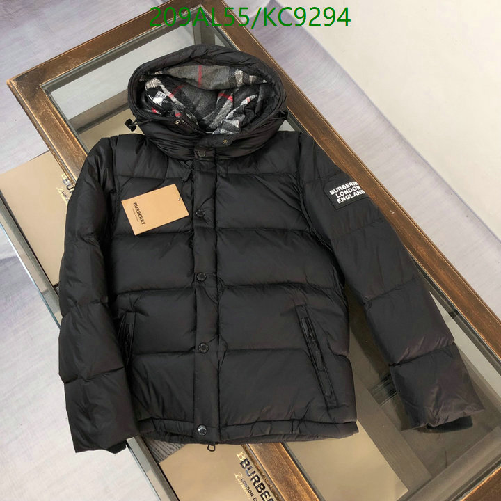 Down jacket Men-Burberry Code: KC9294 $: 209USD